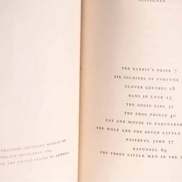 Grimm’s Fairy Tales from 1954. Read description - Picture 7 of 10